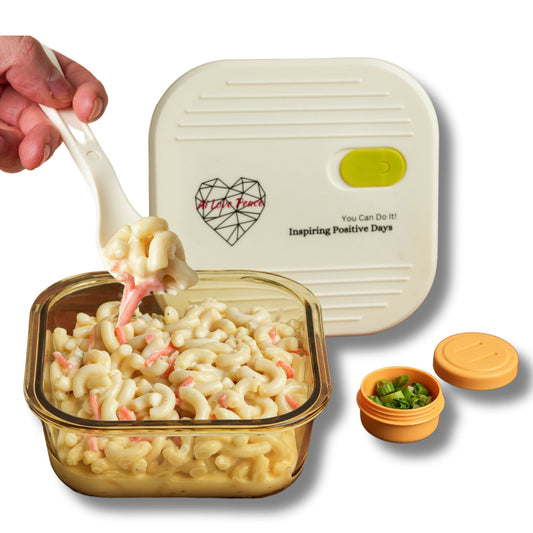 Ai Love Peace 26oz Microwaveable Glass Meal Prep Containers - Leak-Proof, BPA-Free, with Built-in Vent, Silicone Lid, Freezer, Dishwasher Safe - Ideal for Meal Prep, On-the-Go Lunches, Eco-Friendly