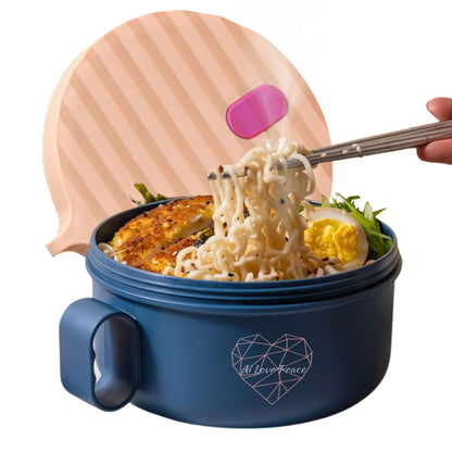 Ai Love Peace Ramen Bowl, Ramen Cooker